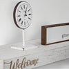 Floating Wall Shelf with “Welcome” Text Engraving